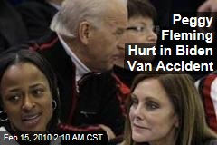 Peggy Fleming Hurt in Biden Van Accident