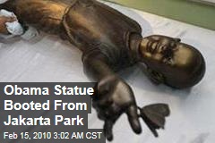 Obama Statue Booted From Jakarta Park
