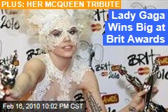 Lady Gaga Wins Big at Brit Awards
