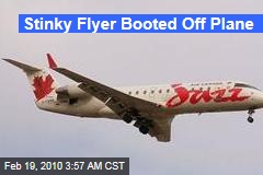 Stinky Flyer Booted Off Plane