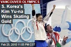 S. Korea's Kim Yu-na Wins Skating Gold