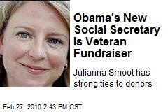 Obama's New Social Secretary Is Veteran Fundraiser