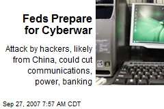 Feds Prepare for Cyberwar