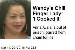 Wendy's Chili Finger Lady: 'I Cooked It'