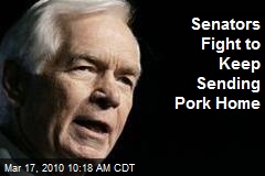 Senators Fight to Keep Sending Pork Home
