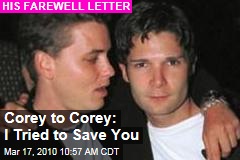 Corey to Corey: I Tried to Save You