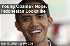 Young Obama? Nope. Indonesian Lookalike