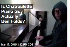 Is Chatroulette Piano Guy Actually Ben Folds?