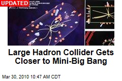 Large Hadron Collider Gets Closer to Mini-Big Bang