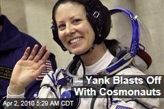 Yank Blasts Off With Cosmonauts