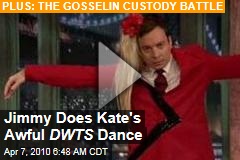Jimmy Does Kate's Awful DWTS Dance