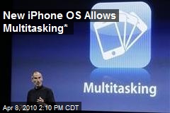 New iPhone OS Allows Multitasking*