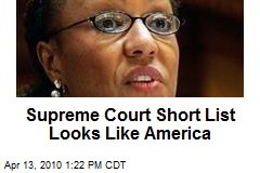 Supreme Court Short List Looks Like America