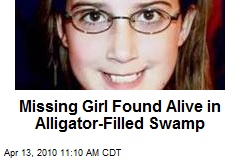 Missing Girl Found Alive in Alligator-Filled Swamp
