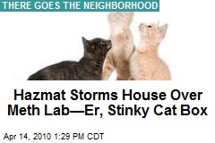 Hazmat Storms House Over Meth Lab&mdash;Er, Stinky Cat Box