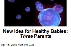 New Idea for Healthy Babies: Three Parents