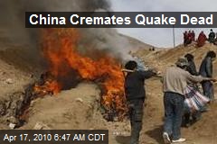 China Cremates Quake Dead