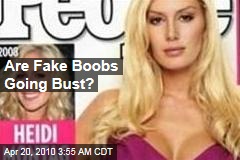 Are Fake Boobs Going Bust?
