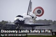 Discovery Lands Safely in Fla.
