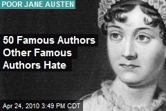 50 Famous Authors Other Famous Authors Hate