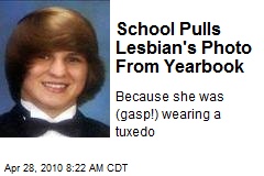 School Pulls Lesbian's Photo From Yearbook