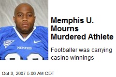 Memphis U. Mourns Murdered Athlete