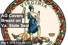AG Covers Up Breast on Virginia State Seal