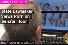 State Lawmaker Views Porn on Senate Floor