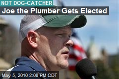 Joe the Plumber Gets Elected
