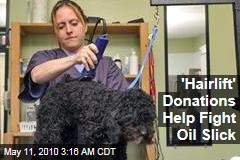 'Hairlift' Donations Help Fight Oil Slick