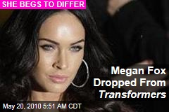 Megan Fox: I Dumped Transformers