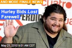 Hurley Bids Lost Farewell