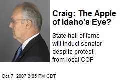 Craig: The Apple of Idaho's Eye?
