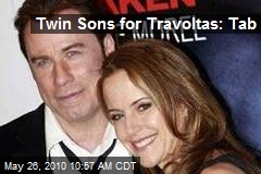 Twin Sons for Travoltas: Tab