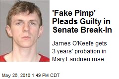 'Fake Pimp' Pleads Guilty in Senate Break-In