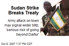 Sudan Strike Breaks Treaty