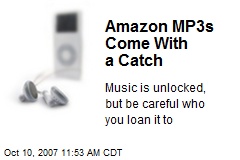 Amazon MP3s Come With a Catch