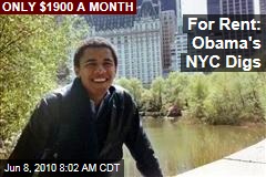 For Rent: Obama's NYC Digs