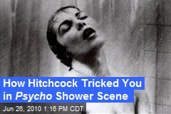 How Hitchcock Tricked You in Psycho Shower Scene