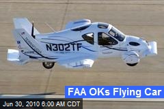 FAA OKs Flying Car