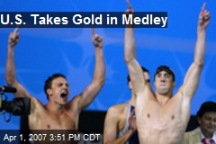 U.S. Takes Gold in Medley