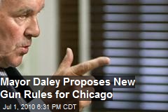 Mayor Daley Proposes New Gun Ordinance for Chicago