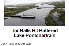 Tar Balls the Latest Enviro-Disaster to Hit Pontchartrain
