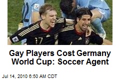 Soccer Manager: Gay Players Cost Germany World Cup