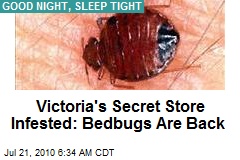 Victoria's Secret Closing: The Bedbug Is Back