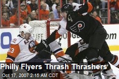 Philly Flyers Thrash Thrashers