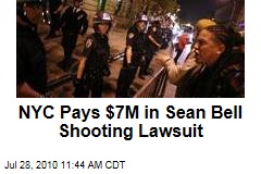NYC Pays $7M in Sean Bell Shooting Lawsuit