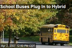 School Buses Plug In to Hybrid