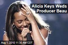 Alicia Keys Weds Producer Beau