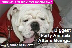 Biggest Party Animals Attend Georgia